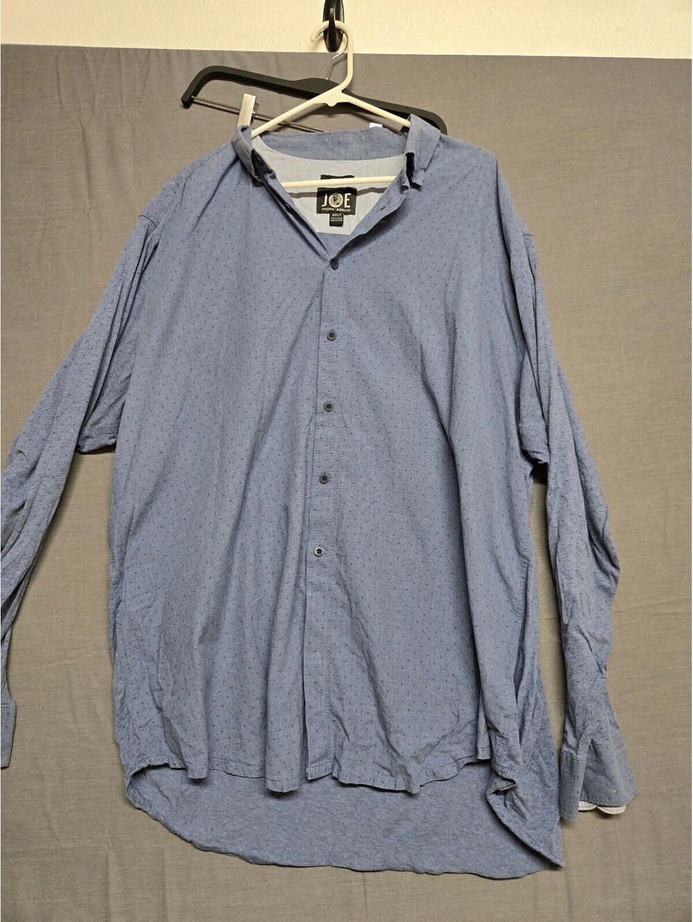 JOE Joseph Abboud blue patterned button down shirt